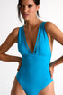 Shan Maeva Plunging One-Piece Swimsuit With Mosaic Cutouts - 42580-03-510